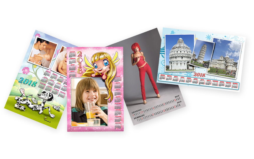 Calendari 2019 - 12 fogli verticali